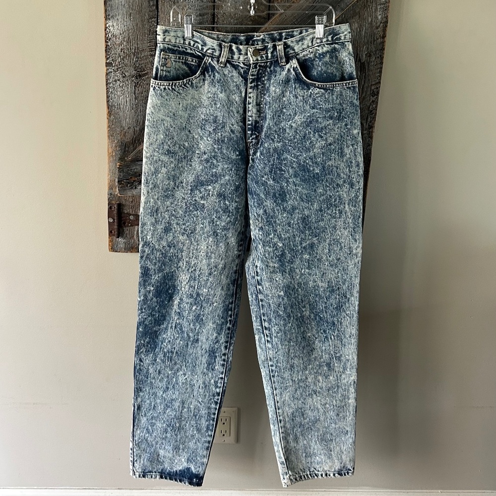 Vintage Jerico Acid Wash Jeans